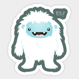 Yeti !! Sticker